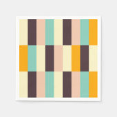 Colorful geometric pattern with vertical stripes  serviette (Vorderseite)