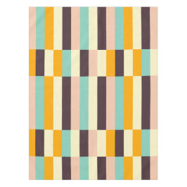 Colorful geometric pattern with vertical stripes  tischdecke