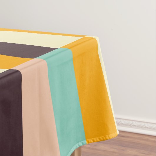 Colorful geometric pattern with vertical stripes  tischdecke (Beispiel)