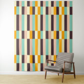 Colorful geometric pattern with vertical stripes  wandteppich (Beispiel)