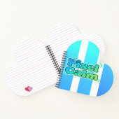 Colorful Geometric Spectrum Design Notizblock (Innenseite)