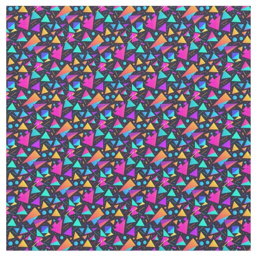 Colorful Geometrics Stoff (Nahaufnahme)