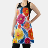 Colorful Gerbera Daisies Floral Schürze (InSitu)