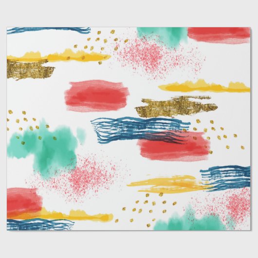 Colorful Geschenkpapier (Flach)