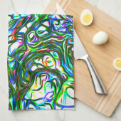 Colorful Geschirrtuch (Viertel Falte)