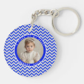 Colorful Gift Ideas For Men Stripe Pattern Schlüsselanhänger (Rückseite)