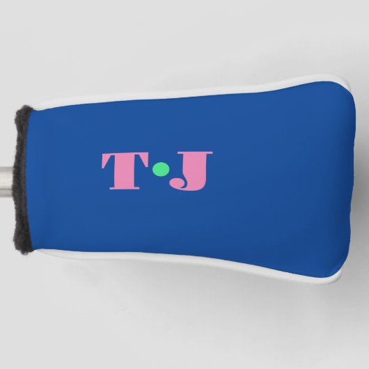 Colorful Golf Headcover (Vorderseite)