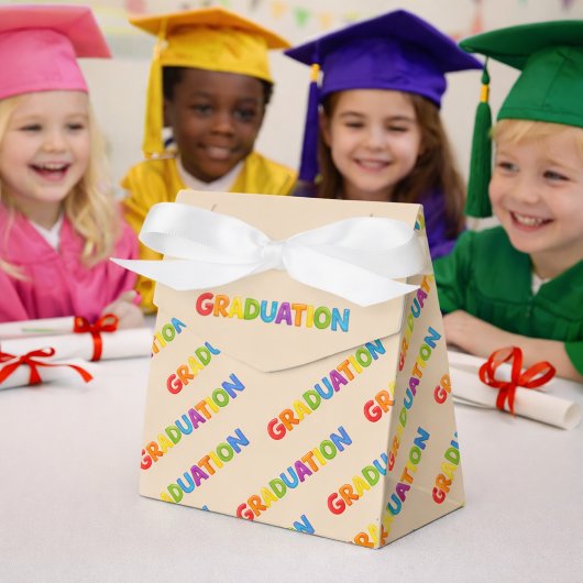Colorful Graduation  Geschenkschachtel