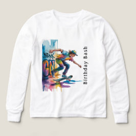 Colorful Graffiti Boy Birthday Bash