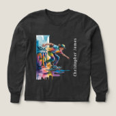 Colorful Graffiti Boy Birthday Name (Design Vorderseite)