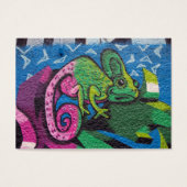 Colorful Graffiti Chameleon (Vorderseite)