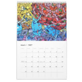 Colorful Graffiti Painting Street Art 2017 Kalender (Mär 2027)