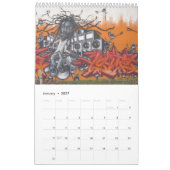 Colorful Graffiti Painting Street Art 2017 Kalender (Jan 2027)