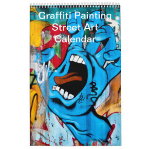 Colorful Graffiti Painting Street Art 2025 Kalender