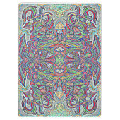 Colorful Graffiti Piece Klemmbrett (Rückseite)