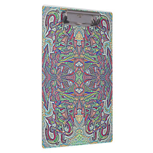 Colorful Graffiti Piece Klemmbrett (Rechts)