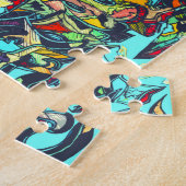 Colorful Graffiti Piece Puzzle (Seite)