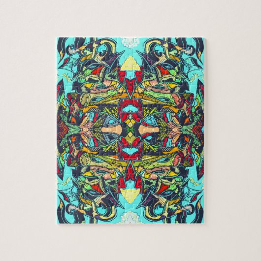 Colorful Graffiti Piece Puzzle (Vertikal)