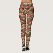 Colorful Grayling Dorsal Fin Fly Fishing Lover Leggings (Rückseite)