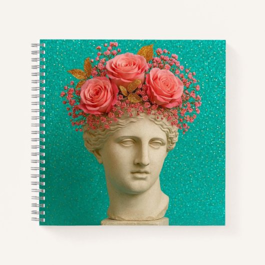 Colorful Greek Ancient Notebook. Notizblock (Vorderseite)