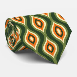Colorful Groovy Retro Neck Tie Krawatte