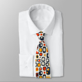 Colorful Groovy Retro Neck Tie Krawatte (Gebunden)