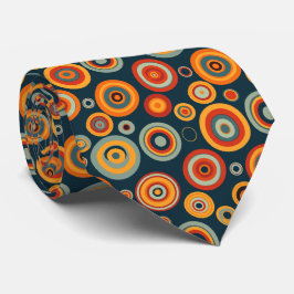 Colorful Groovy Retro Neck Tie Krawatte