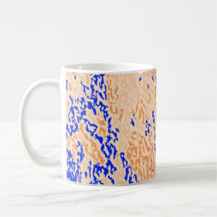 Colorful Grunge Background. Abstract Multicolor vi Kaffeetasse