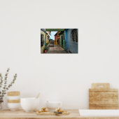 Colorful Guayaquil Alley Poster (Küche)