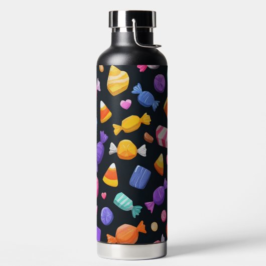 COLORFUL HALLOWEEN SWEETS AND CANDY TRINKFLASCHE (links)