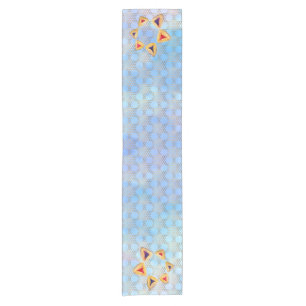 Colorful Hamantaschen Purim Party Table Runner Kurzer Tischläufer