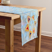 Colorful Hamantaschen Purim Party Table Runner Kurzer Tischläufer (Beispiel)