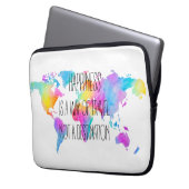 Colorful Happiness Laptopschutzhülle (Vorderseite Links)