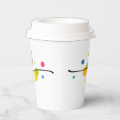 Colorful Happy Hanukkah Pappbecher (Rechts)