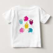 Colorful Happy Sheep Kids T-Shirt (Rückseite)
