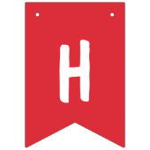 Colorful "Hello Little One" Baby Shower Wimpelkette (Erste Fahne)