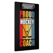 Colorful Hockey Coach Klemmbrett (Rechts)