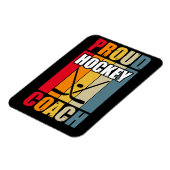 Colorful Hockey Coach Magnet (Linke Seite)