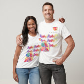 Colorful Holi Spritzer T - Shirt for Men (Unisex)