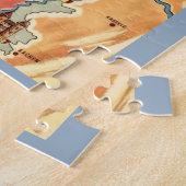 Colorful Holland Map  Puzzle (Seite)