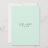 Colorful Hummingbird Floral Spring RSVP Einladung (Rückseite)