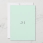 Colorful Hummingbird Floral Spring Wedding Einladung (Rückseite)