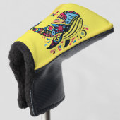 Colorful Humpback Whale  Golf Headcover (3/4 Vorderseite)