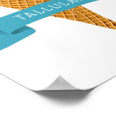 Colorful Ice Cone Kinderzimmer Poster (Ecke)