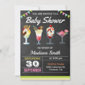 Colorful Ice Cream Sundae Kinderdusche Einladung (Vorderseite)