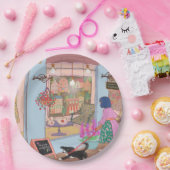 Colorful Illustrated Paper Plates Pappteller (Party)