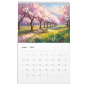 Colorful Impasto Art Calendar Kalender (Mär 2026)