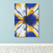 Colorful Interference Pattern  Leinwanddruck (Insitu (Holzboden))