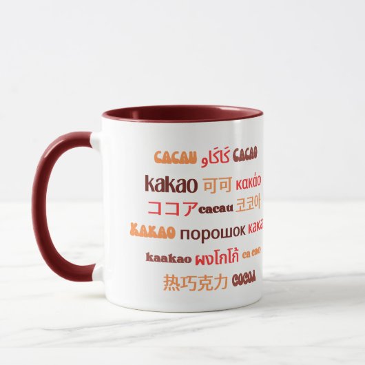 Colorful International CACAO Kakao Tasse (Links)