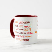 Colorful International CACAO Kakao Tasse (Vorderseite Links)